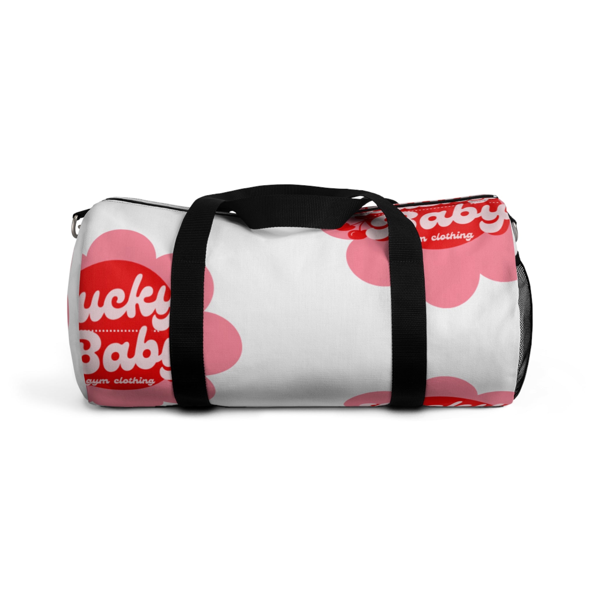 Lucky Baby Floral Duffel Bag - White