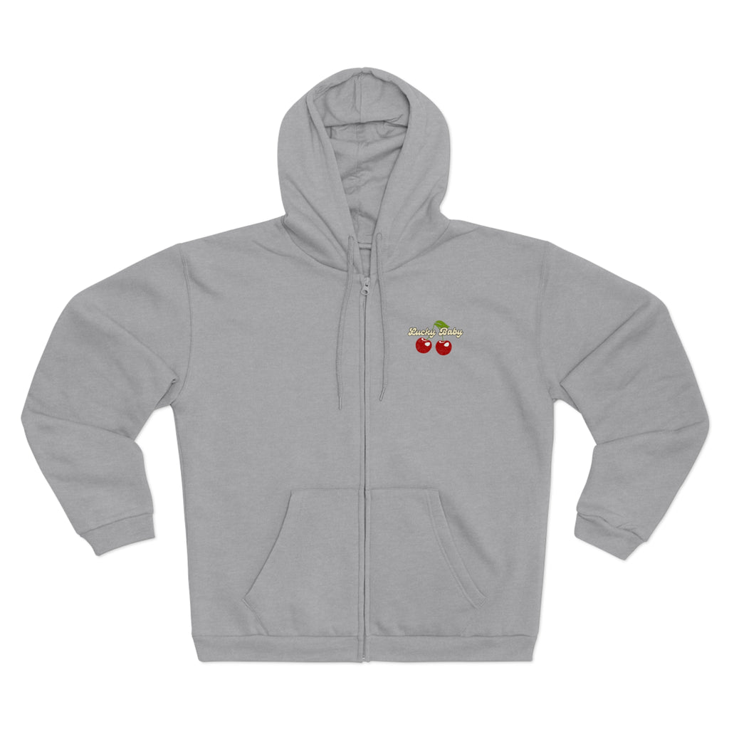 Lucky Baby Original Cherry Zip Hoodie