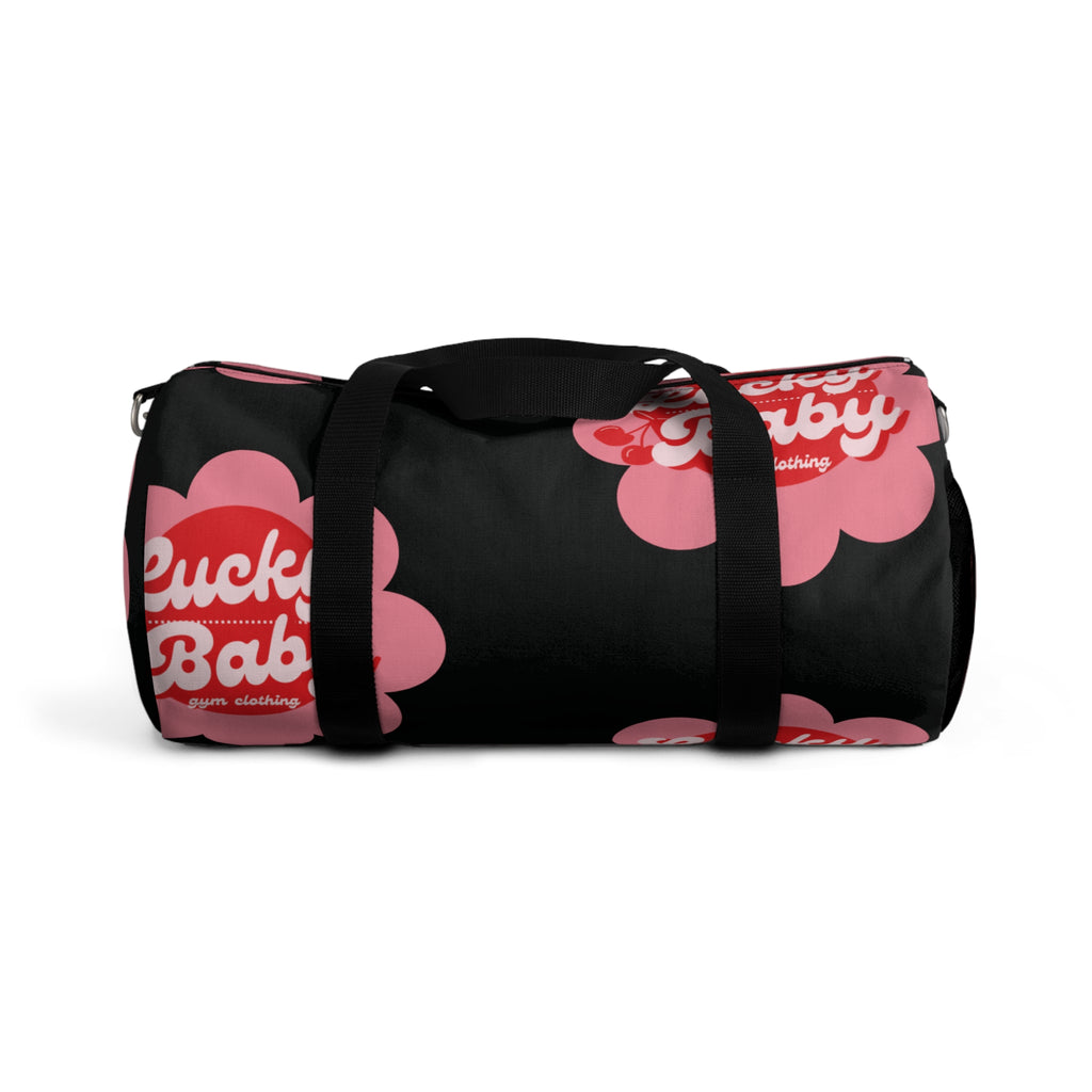 Lucky Baby Flower Duffel Bag - Black