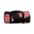 Lucky Baby Flower Duffel Bag - Black