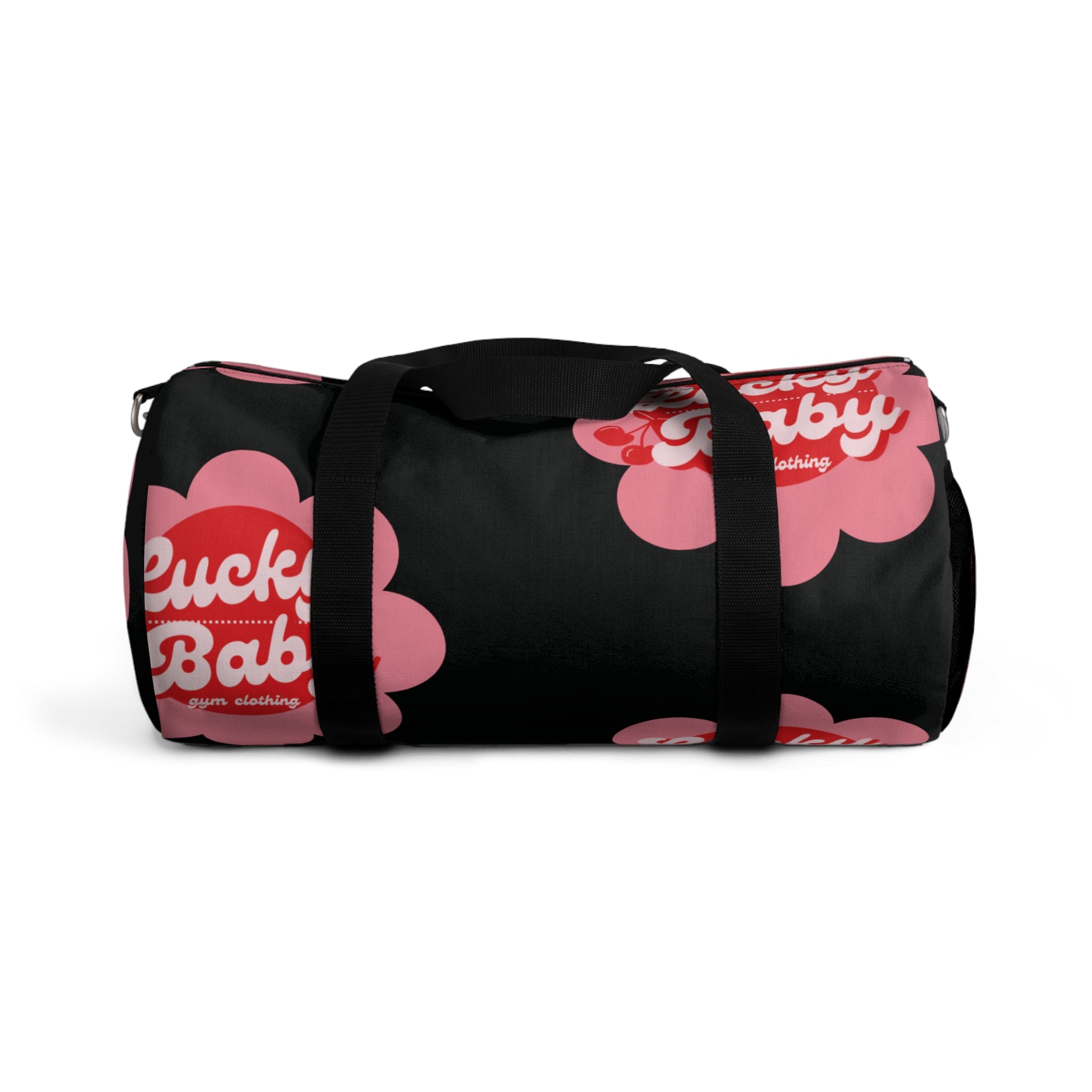Lucky Baby Flower Duffel Bag - Black