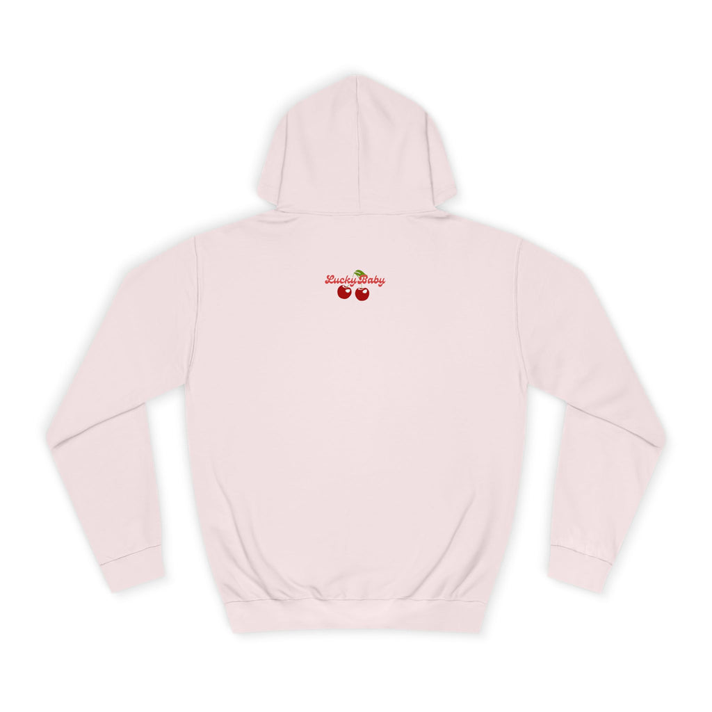 Lucky Baby Retro - Cherry dumbbell Cartoon College Hoodie