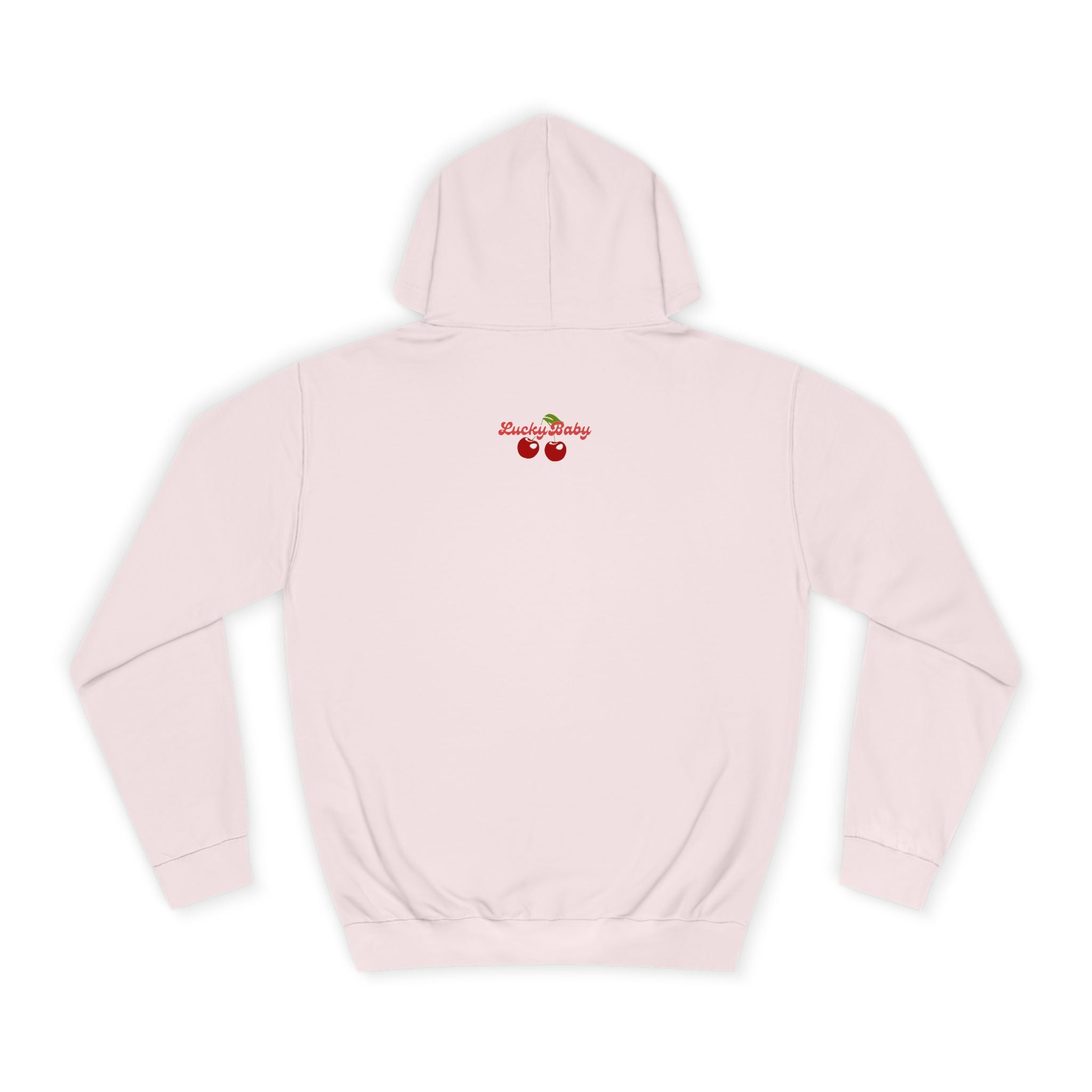 Lucky Baby Retro - Cherry dumbbell Cartoon College Hoodie