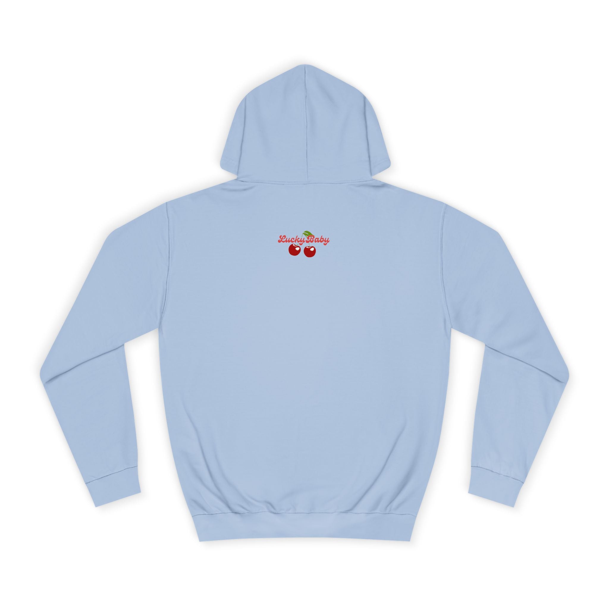 Lucky Baby Retro - Cherry dumbbell Cartoon College Hoodie