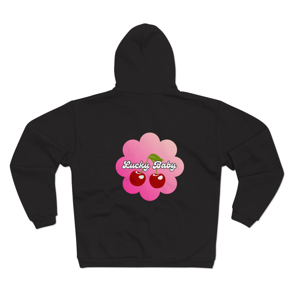 Lucky Baby Original Cherry Zip Hoodie