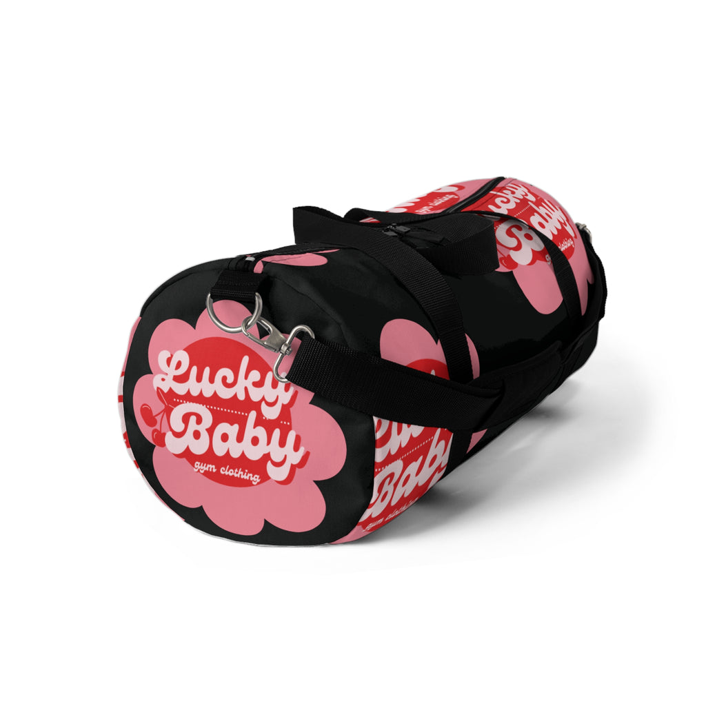 Lucky Baby Flower Duffel Bag - Black