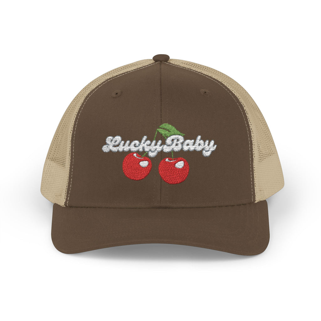 Lucky Baby Original Cherry Bling Trucker Cap