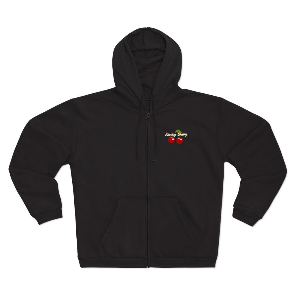 Lucky Baby Original Cherry Zip Hoodie