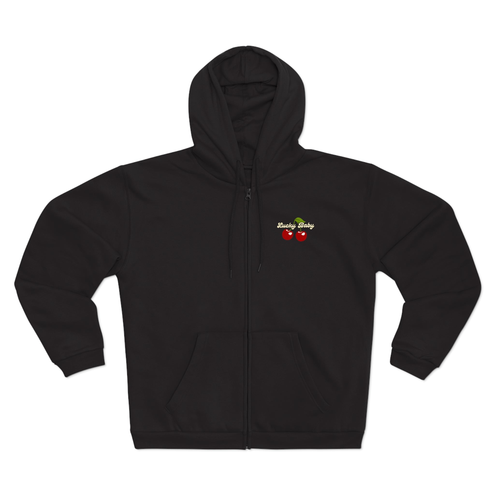 Lucky Baby Original Cherry Zip Hoodie