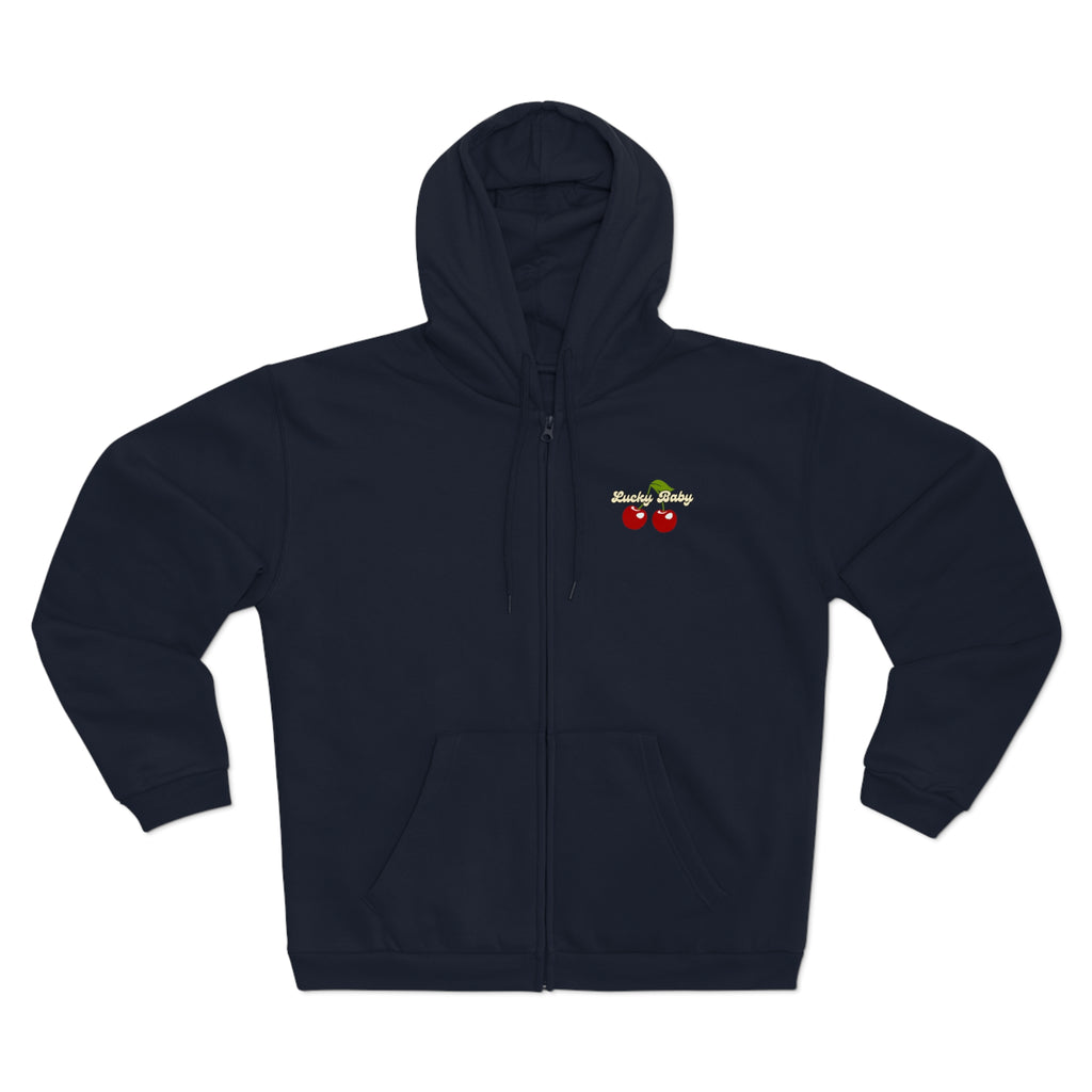 Lucky Baby Original Cherry Zip Hoodie