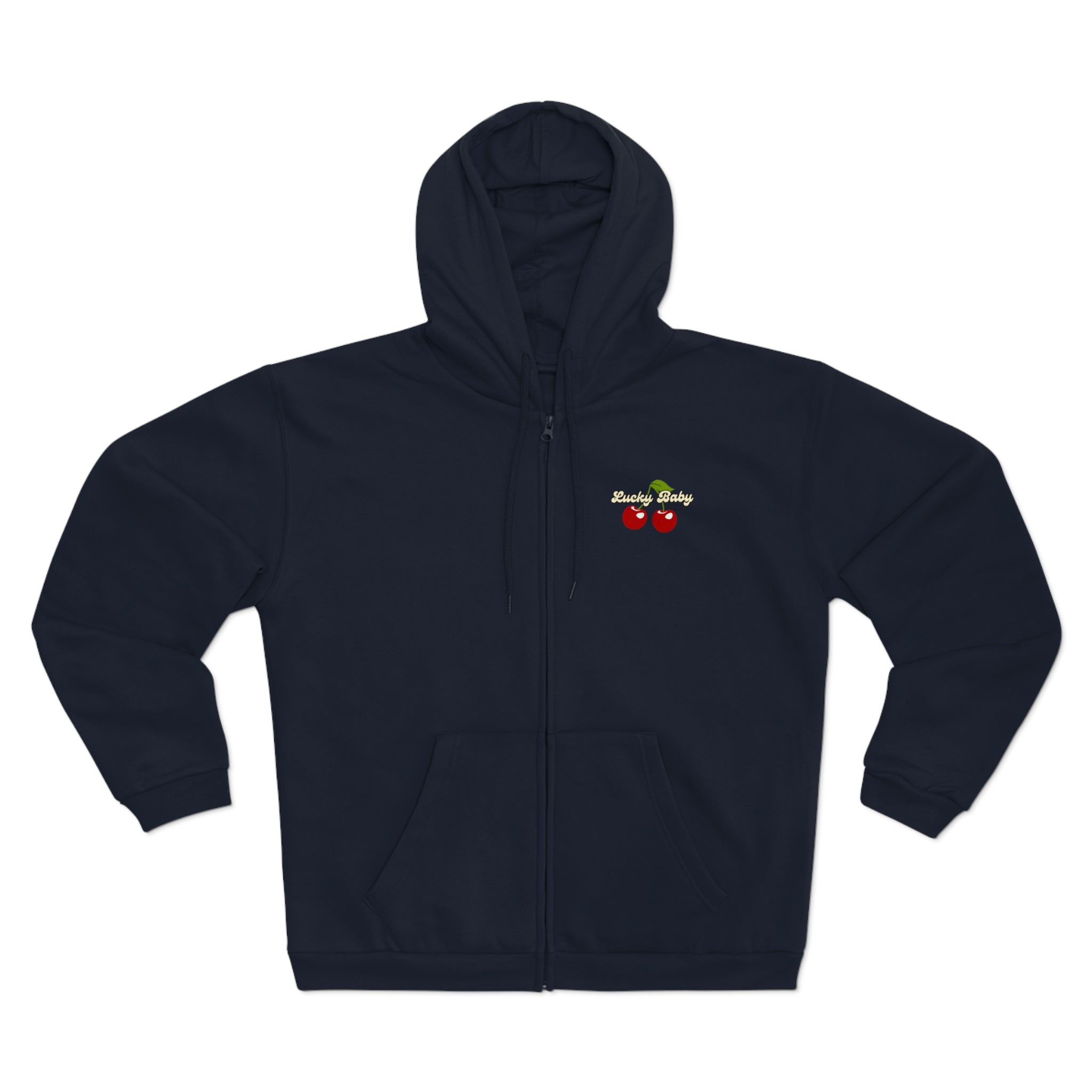 Lucky Baby Original Cherry Zip Hoodie