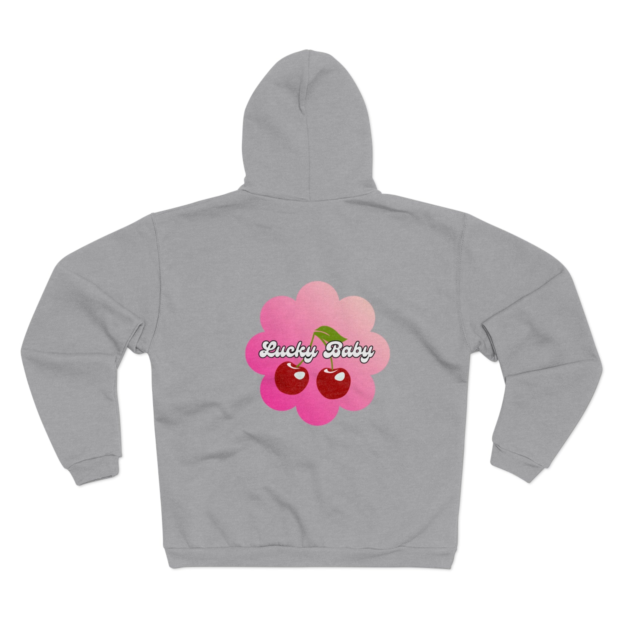 Lucky Baby Original Cherry Zip Hoodie