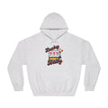 Lucky Baby Hoodie — Retro Slot Machine 777 Cherry Graphic Hooded Sweatshirt