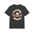 Lucky Baby Oversized Vintage Maneki Neko Weightlifting Tee