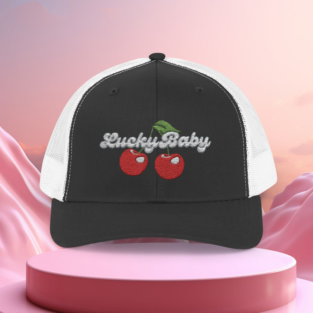 Lucky Baby Original Cherry Bling Trucker Cap