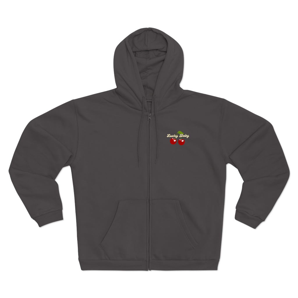 Lucky Baby Original Cherry Zip Hoodie