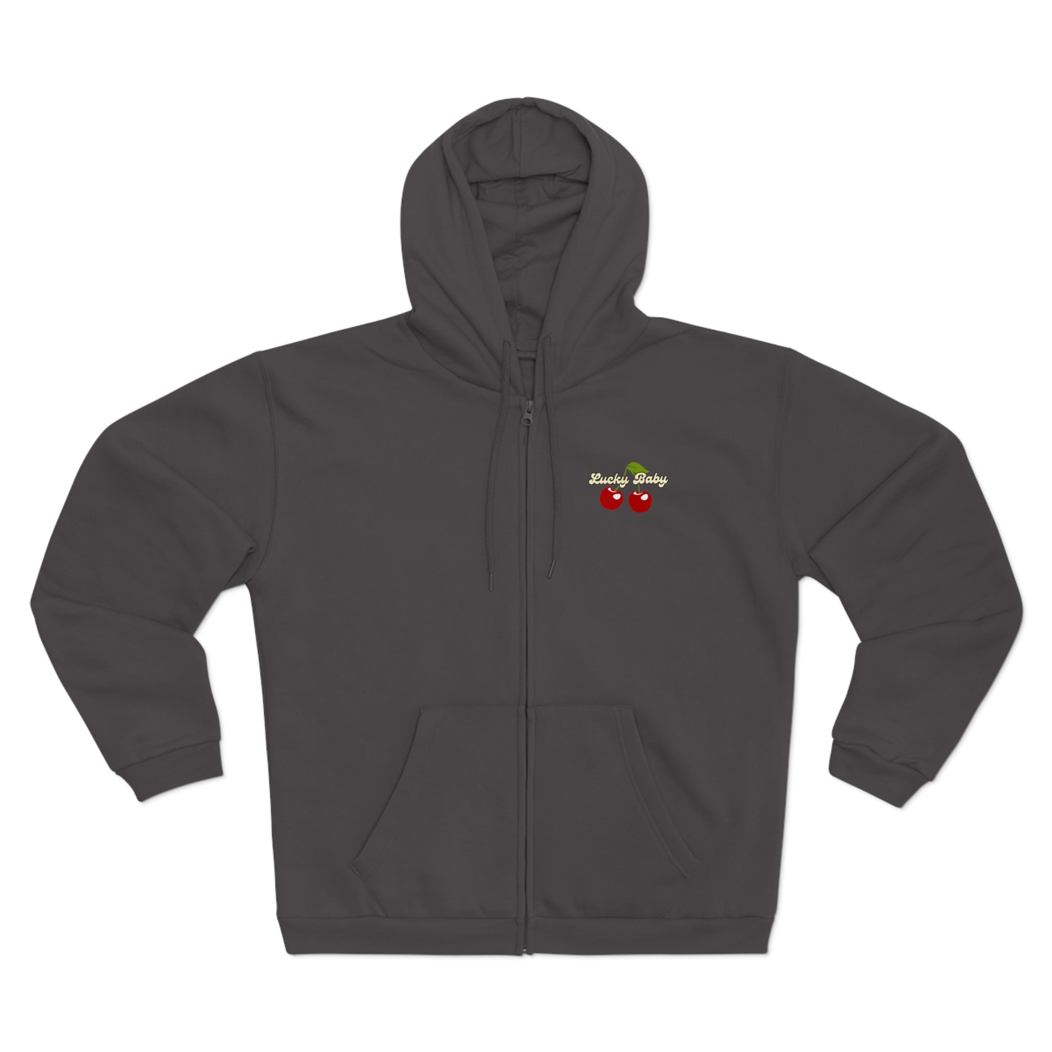 Lucky Baby Original Cherry Zip Hoodie