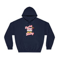 Lucky 777 Baby Hoodie — Retro Slot Machine Graphic Hooded Sweatshirt